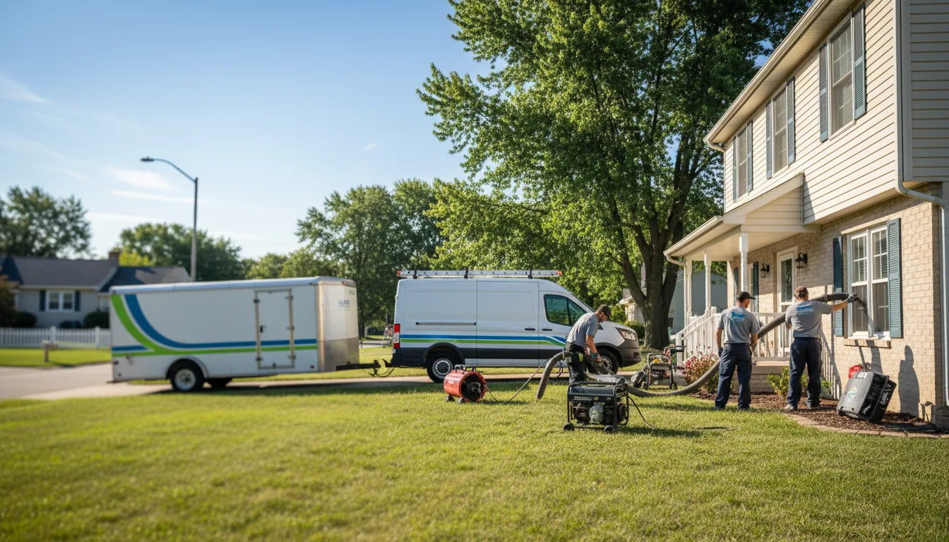 Flooded Basement Restoration And Cleanup With Repair in Amistad, NM near me